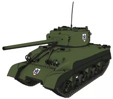 1/35 Model Kit M4A1 Sherman