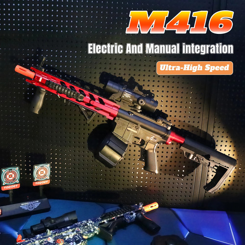 M416 electric gel ball - gel, blaster