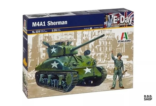 Wwii m4a1 sherman - 1/35,