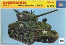 1/35 M4A1 Sherman Plastic